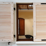 BOIS Persienné non ajourée