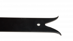 Penture queue de carpe renvoyée alu